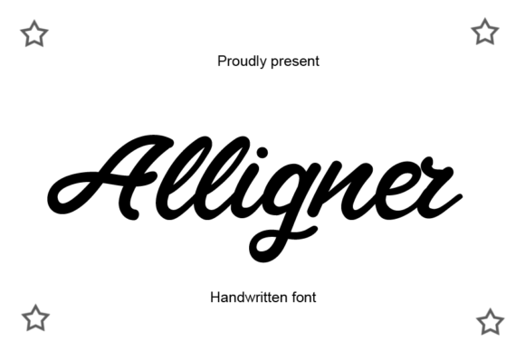 Alligner Font Review: Elegant Script for Makers