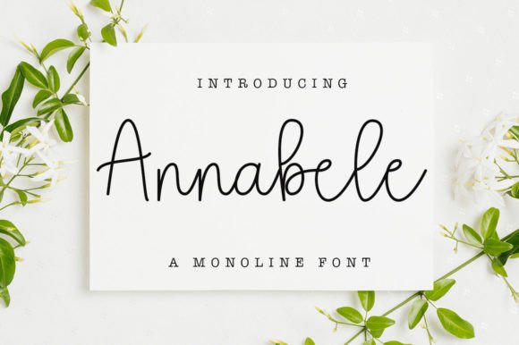 Annabele Font: Elegant Script for Editorial Design