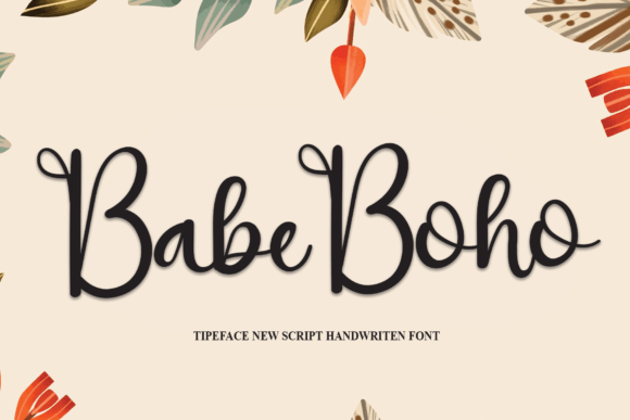 Babe Boho Font: A Friendly Script for Handmade Creators