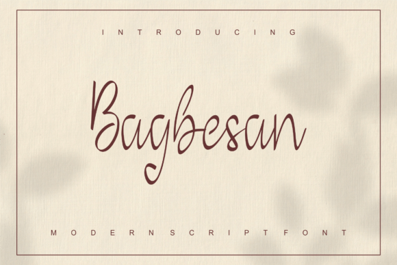 Bagbesan Font Review: Authentic Handwritten Style for Editorial Design