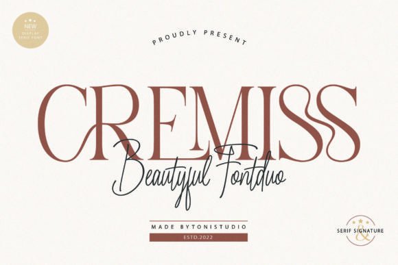 Cremiss Duo Font: Elevating Boutique Web Design