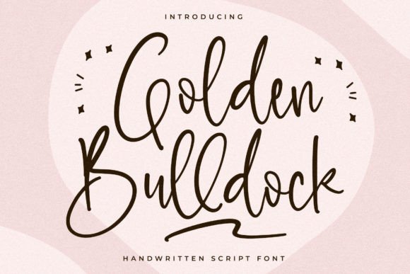 Golden Bulldock Font Review for Handmade Products