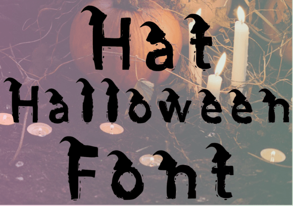 Hat Halloween Font: Festive Branding for Small Business