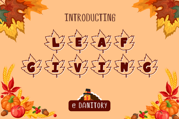 Leaf Giving Font: A Designer’s Review for Thanksgiving Campaigns