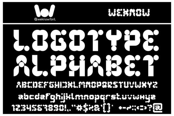 Logotype Alphabet: Modern Decorative Font Review