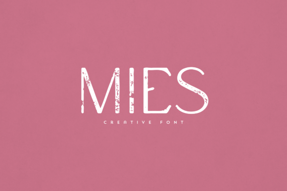 Mies Font: Elegant Serif Typography for Small Business Branding