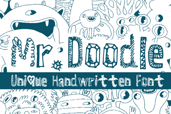 Mr. Doodle Font Review for Playful Branding Projects