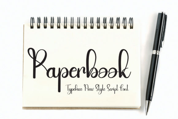 Paperbook Font: Sweet Handwritten Style for Makers