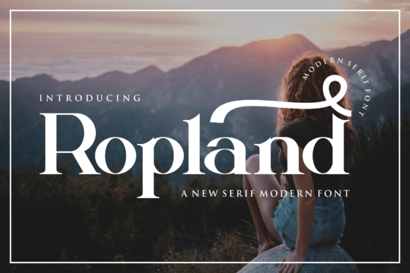 Ropland Font Review: Bold Serif Typography for Editorial Layouts