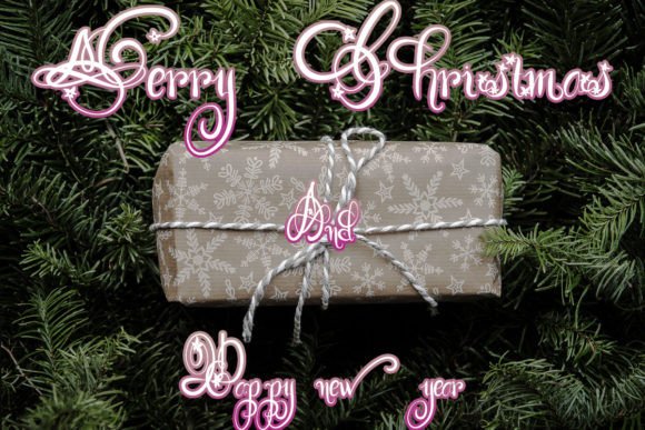 Snowman Cartoon Font for Cute Handmade Labels
