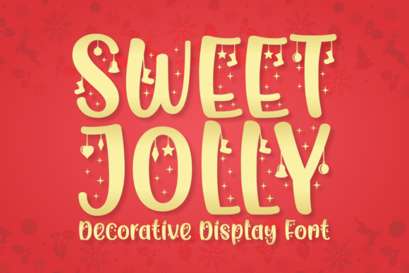 Sweet Jolly Font for Festive Handmade Creations