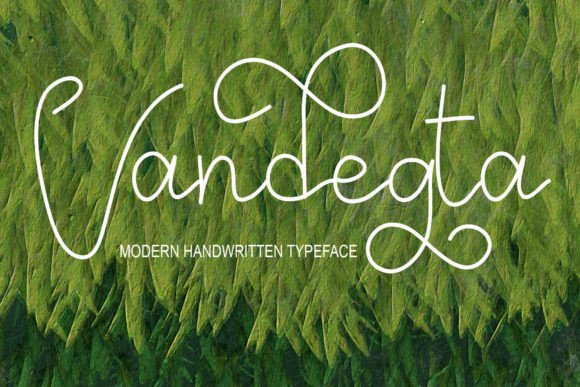 Vandegta Font: Simple Handwritten Style for Campaigns