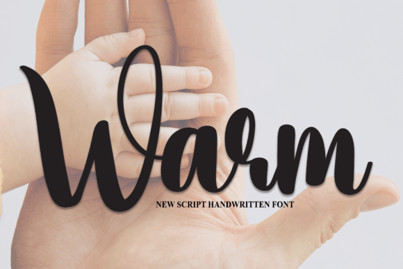 Warm Font: Modern Handwritten Style for Small Business Branding