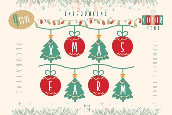 Xmas Farm Font: A Designer’s Test for Playful Branding