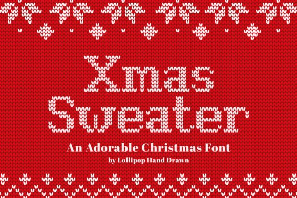 Xmas Sweater Font: Elevating Small Business Branding